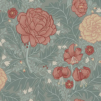 Galerie Wallcoverings Product Code 14002 - Ekbacka Wallpaper Collection - Green Blue Colours -  