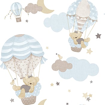 Galerie Wallcoverings Product Code 14816 - Little Explorers 2 Wallpaper Collection - Heavenly Colours -  