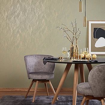 Galerie Wallcoverings Product Code 31834 - Imagine Wallpaper Collection - Green Gold Colours -  