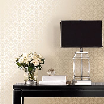 Galerie Wallcoverings Product Code CI38250 - Classic Silks 4 Wallpaper Collection - Pearl, Cream Colours -  