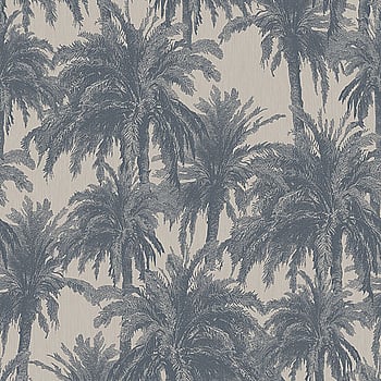 Galerie Wallcoverings Product Code ED13055 - Ted Baker Eden Wallpaper Collection - Beige Blue Colours -  