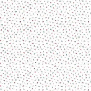 Galerie Wallcoverings Product Code G23293 - Floral Themes Wallpaper Collection - Red Blue Colours -  