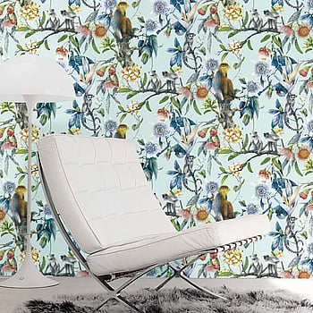 Galerie Wallcoverings Product Code G67957 - Organic Textures Wallpaper Collection - Turquoise Colours -  