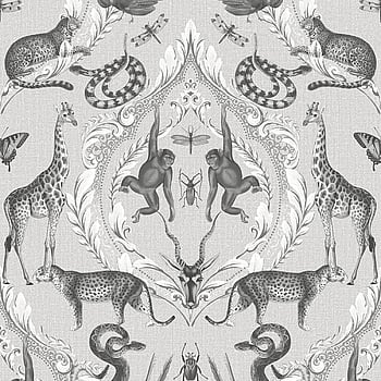 Galerie Wallcoverings Product Code G78310 - Bazaar Wallpaper Collection - Grey Black Colours -  