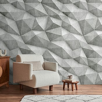 Galerie Wallcoverings Product Code WH45212M - Welcome Home Murals Wallpaper Collection - Grey, White Colours -  
